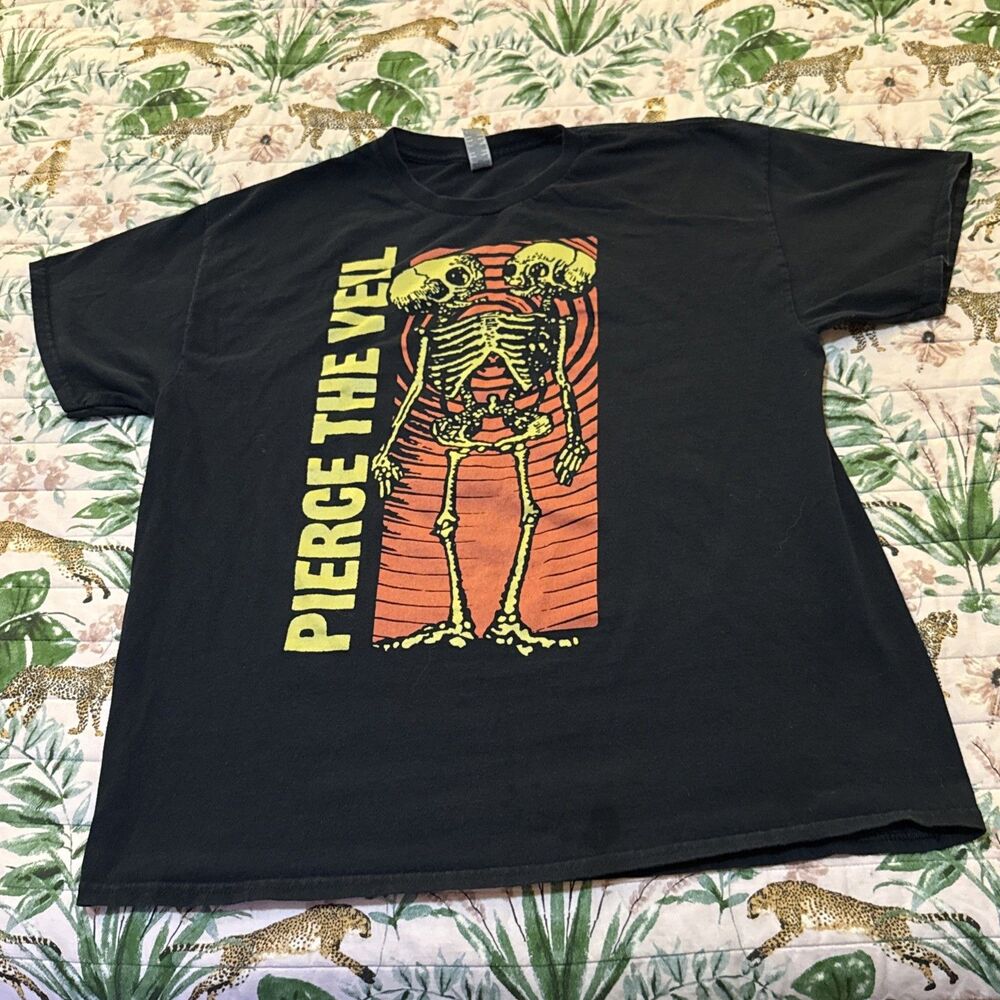 Pierce The Veil Creative Control official Tour Merch 2023 Shirt Black Size XL